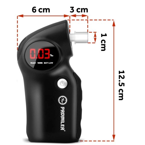 Alkomat półprzewodnikowy Promiler DXP-600 Alkomat półprzewodnikowy Promiler DXP-600