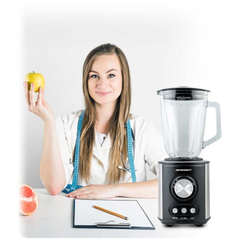 Blender kielichowy 800W BD-751 Berdsen czarny Blender kielichowy 800W BD-751 Berdsen czarny