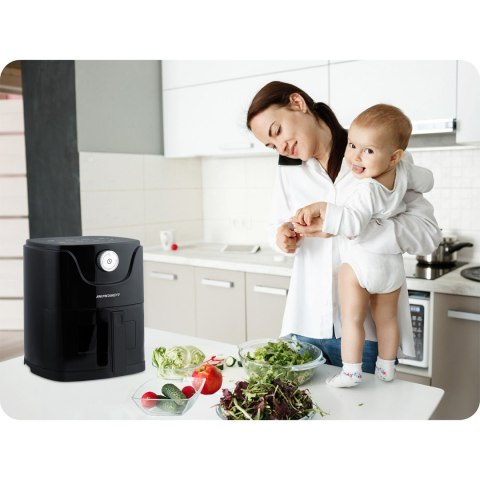 Frytkownica beztłuszczowa Air fryer Berdsen BD-654 czarna Frytkownica beztłuszczowa Air fryer Berdsen BD-654 czarna