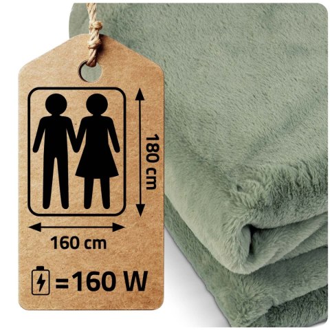 Koc elektryczny 180 x 160 cm Berdsen BD-962 Koc elektryczny 180 x 160 cm Berdsen BD-962