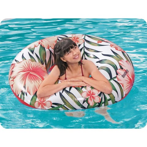 Koło do pływania 119cm Bestway 36237 różowy Koło do pływania 119cm Bestway 36237 różowy