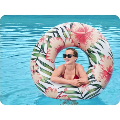 Koło do pływania 119cm Bestway 36237 różowy Koło do pływania 119cm Bestway 36237 różowy