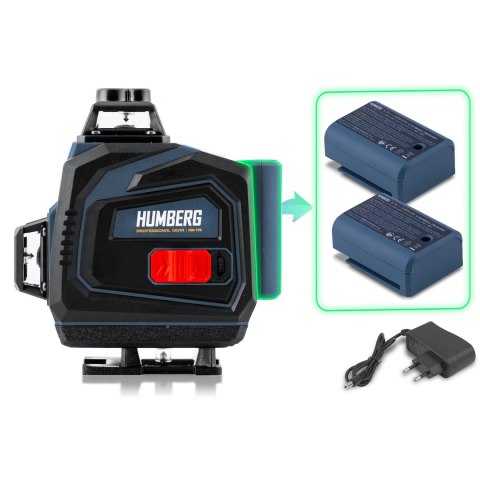 Laser krzyżowy w walizce + akcesoria Humberg HM-170 Laser krzyżowy w walizce + akcesoria Humberg HM-170