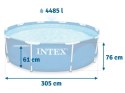 Basen ogrodowy stelażowy 305 x 76 cm 9w1 INTEX 28202