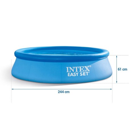 Basen ogrodowy rozporowy 244 x 61 cm INTEX 28108 Basen ogrodowy rozporowy 244 x 61 cm INTEX 28108