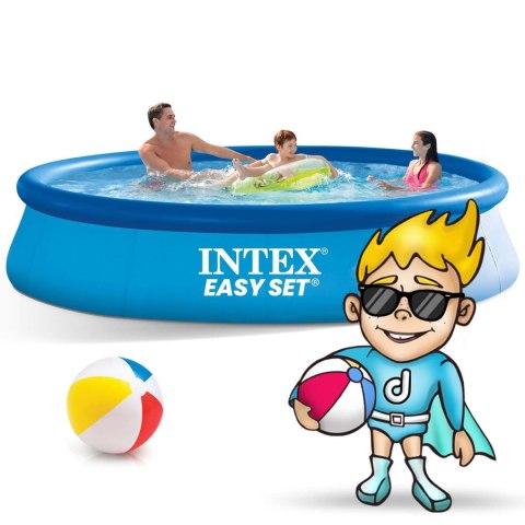 Basen ogrodowy rozporowy 396 x 84 cm 15w1 INTEX 28142 + maszynka do baniek GRATIS Basen ogrodowy rozporowy 396 x 84 cm 15w1 INTEX 28142 + maszynka do baniek GRATIS