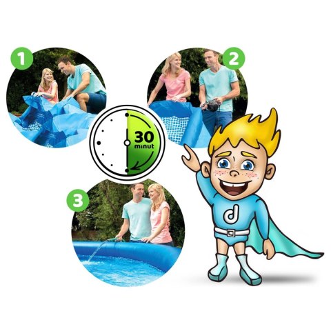 Basen ogrodowy rozporowy 396 x 84 cm 15w1 INTEX 28142 + maszynka do baniek GRATIS Basen ogrodowy rozporowy 396 x 84 cm 15w1 INTEX 28142 + maszynka do baniek GRATIS