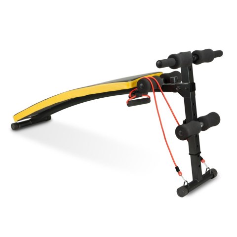 Ławeczka skośna do ćwiczeń z ekspanderami Neo-Sport NS-08G Ławeczka skośna do ćwiczeń z ekspanderami Neo-Sport NS-08G