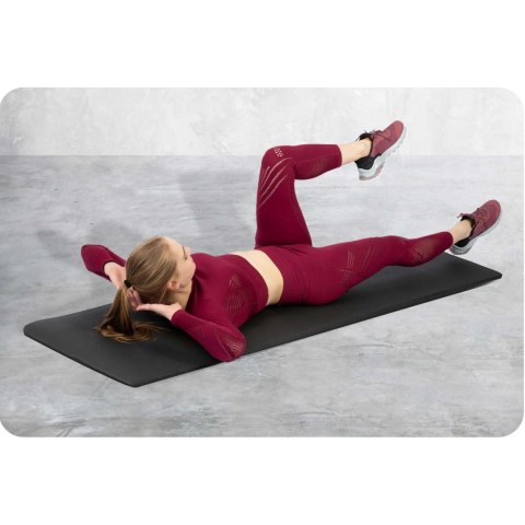 Mata do ćwiczeń gruba 183 x 60 cm Neo-Sport - 192300 czarna Mata do ćwiczeń gruba 183 x 60 cm Neo-Sport - 192300 czarna