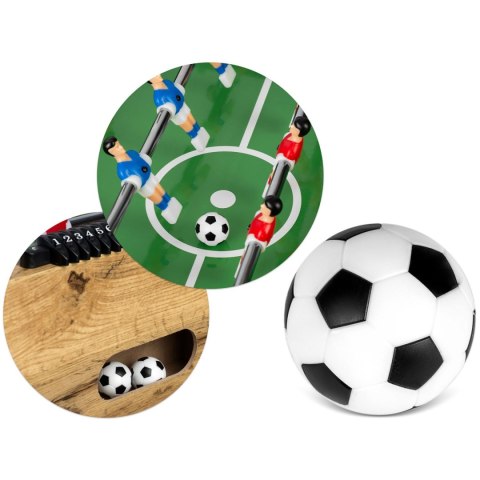 Stół do gry w piłkarzyki Neosport 118x61x79cm NS-805 drewniany Stół do gry w piłkarzyki Neosport 118x61x79cm NS-805 drewniany
