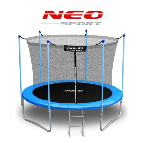 Trampolina ogrodowa 6ft/183cm z siatką wewnętrzną i drabinką Neo-Sport Trampolina ogrodowa 6ft/183cm z siatką wewnętrzną i drabinką Neo-Sport