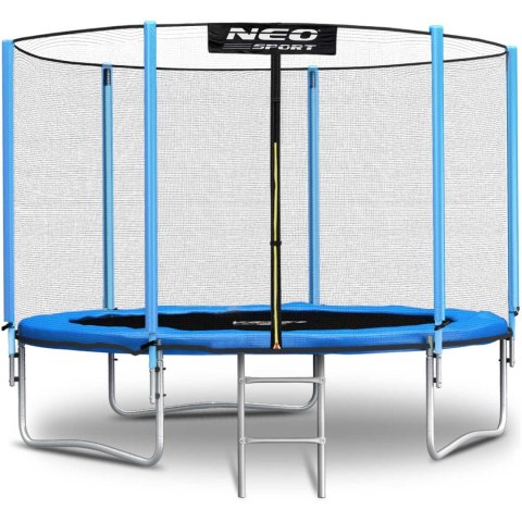 Trampolina ogrodowa 8ft/252cm z siatką zewnętrzną i drabinką Neo-Sport Trampolina ogrodowa 8ft/252cm z siatką zewnętrzną i drabinką Neo-Sport