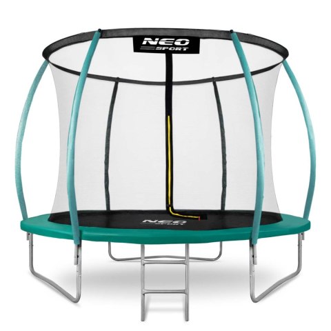Trampolina ogrodowa profilowana 10ft/312cmz siatką wewnętrzną Neo-Sport Trampolina ogrodowa profilowana 10ft/312cmz siatką wewnętrzną Neo-Sport