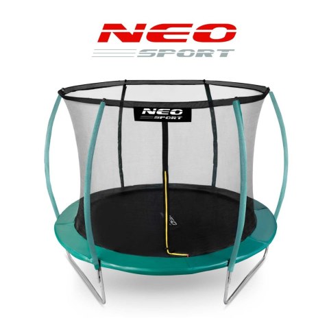 Trampolina ogrodowa profilowana 10ft/312cmz siatką wewnętrzną Neo-Sport Trampolina ogrodowa profilowana 10ft/312cmz siatką wewnętrzną Neo-Sport