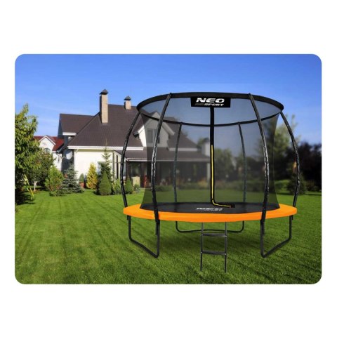 Trampolina ogrodowa profilowana 8ft/252cm z siatką wewnętrzną Neo-Sport Trampolina ogrodowa profilowana 8ft/252cm z siatką wewnętrzną Neo-Sport