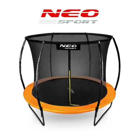 Trampolina ogrodowa profilowana 8ft/252cm z siatką wewnętrzną Neo-Sport Trampolina ogrodowa profilowana 8ft/252cm z siatką wewnętrzną Neo-Sport