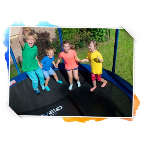 Trampolina ogrodowa profilowana 8ft/252cm z siatką wewnętrzną Neo-Sport Trampolina ogrodowa profilowana 8ft/252cm z siatką wewnętrzną Neo-Sport