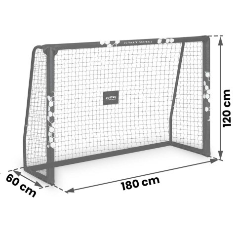Bramka do piłki nożnej 180 x 120 x 60 cm NS-462 Hexagon Bramka do piłki nożnej 180 x 120 x 60 cm NS-462 Hexagon