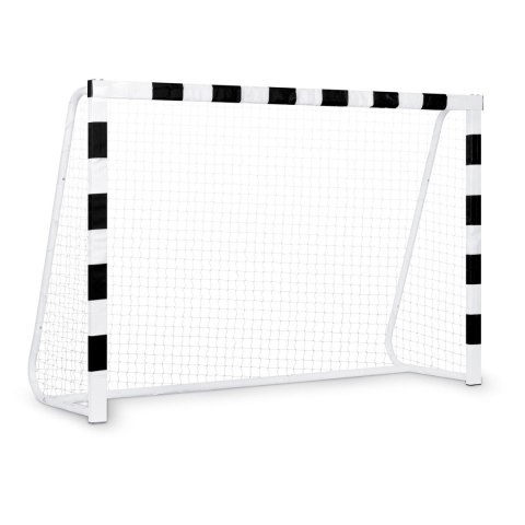 Bramka do piłki nożnej 300 x 200 x 120 cm NS-465 czarno-biała Bramka do piłki nożnej 300 x 200 x 120 cm NS-465 czarno-biała