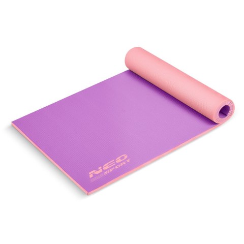 Mata do ćwiczeń 173 x 61 x 0,6 cm Neo-Sport - 19203 fioletowo-różowa Mata do ćwiczeń 173 x 61 x 0,6 cm Neo-Sport - 19203 fioletowo-różowa