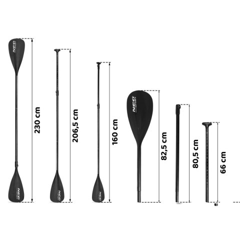 Składane wiosło do deski SUP Neo-Sport 230cm Składane wiosło do deski SUP Neo-Sport 230cm