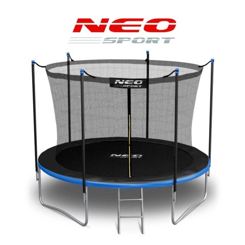 Trampolina ogrodowa 10ft/312cm z siatką wewnętrzną i drabinką Neo-Sport Trampolina ogrodowa 10ft/312cm z siatką wewnętrzną i drabinką Neo-Sport