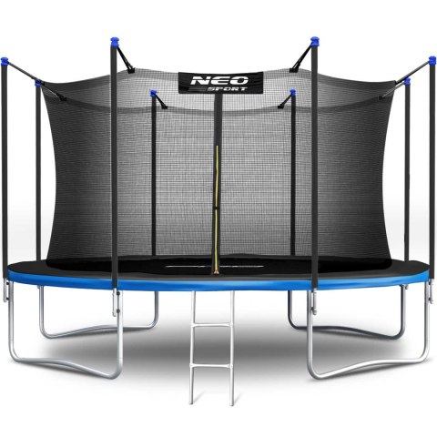 Trampolina ogrodowa 12ft/374cm z siatką wewnętrzną i drabinką Neo-Sport Trampolina ogrodowa 12ft/374cm z siatką wewnętrzną i drabinką Neo-Sport
