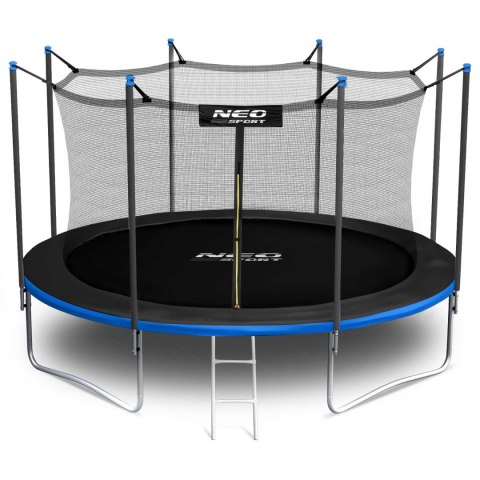 Trampolina ogrodowa 13ft/404cm z siatką wewnętrzną i drabinką Neo-Sport Trampolina ogrodowa 13ft/404cm z siatką wewnętrzną i drabinką Neo-Sport