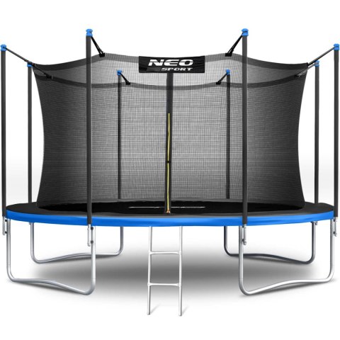 Trampolina ogrodowa 13ft/404cm z siatką wewnętrzną i drabinką Neo-Sport Trampolina ogrodowa 13ft/404cm z siatką wewnętrzną i drabinką Neo-Sport