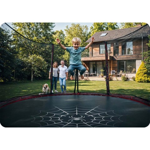 Trampolina ogrodowa 15ft/465cm z siatką zewnętrzną i drabinką Neo-Sport Trampolina ogrodowa 15ft/465cm z siatką zewnętrzną i drabinką Neo-Sport