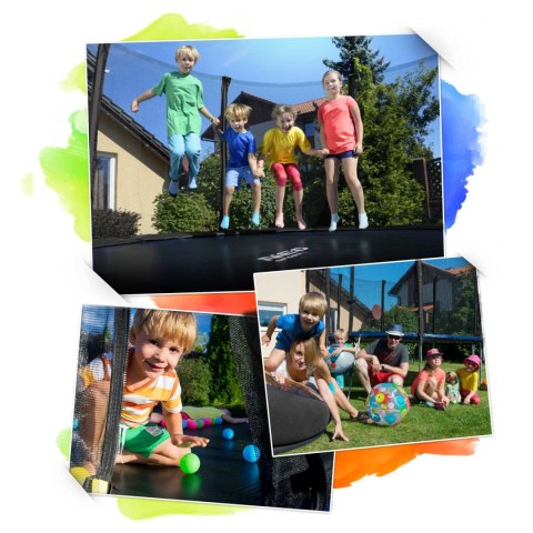 Trampolina ogrodowa 8ft/252cm z siatką wewnętrzną i drabinką Neo-Sport Trampolina ogrodowa 8ft/252cm z siatką wewnętrzną i drabinką Neo-Sport