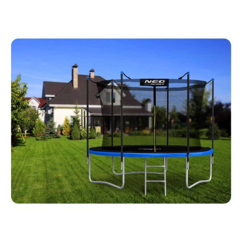Trampolina ogrodowa 8ft/252cm z siatką wewnętrzną i drabinką Neo-Sport Trampolina ogrodowa 8ft/252cm z siatką wewnętrzną i drabinką Neo-Sport