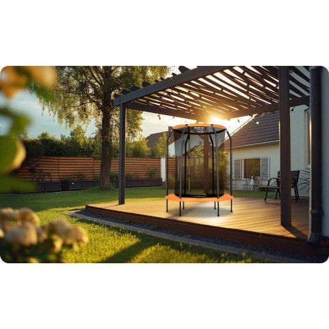 Trampolina ogrodowa dla dzieci 152 cm 5 ft Neo-Sport Trampolina ogrodowa dla dzieci 152 cm 5 ft Neo-Sport