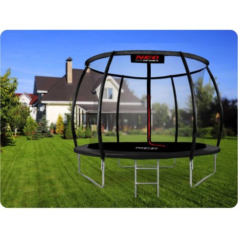 Trampolina ogrodowa profilowana 10ft/312cmz siatką wewnętrzną Neo-Sport Trampolina ogrodowa profilowana 10ft/312cmz siatką wewnętrzną Neo-Sport