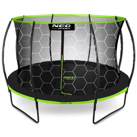 Trampolina ogrodowa profilowana 12ft/374cm z siatką wewnętrzną Neo-Sport Trampolina ogrodowa profilowana 12ft/374cm z siatką wewnętrzną Neo-Sport