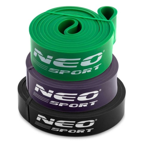 Zestaw taśma oporowych do ćwiczeń NS-960 Neo-Sport 3 szt Zestaw taśma oporowych do ćwiczeń NS-960 Neo-Sport 3 szt