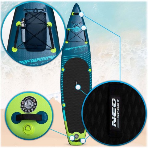 Deska SUP Reefbreak 350 x 81 x 15 cm Neo-Sport 170300 Deska SUP Reefbreak 350 x 81 x 15 cm Neo-Sport 170300