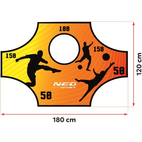 Mata celnościowa do bramek Neo-Sport 180 x 120 cm Mata celnościowa do bramek Neo-Sport 180 x 120 cm