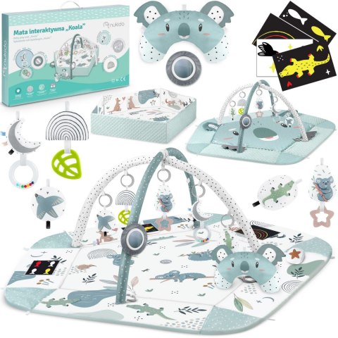 Mata interaktywna edukacyjna 136 x 136 cm Koala Nukido Mata interaktywna edukacyjna 136 x 136 cm Koala Nukido
