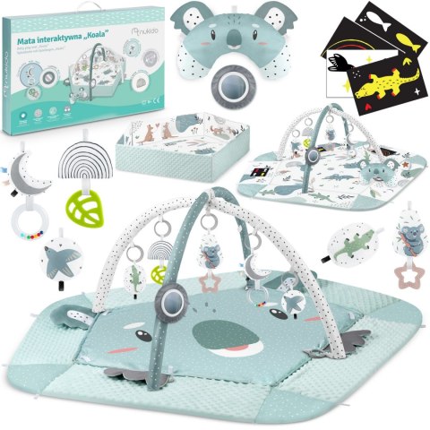 Mata interaktywna edukacyjna 136 x 136 cm Koala Nukido Mata interaktywna edukacyjna 136 x 136 cm Koala Nukido