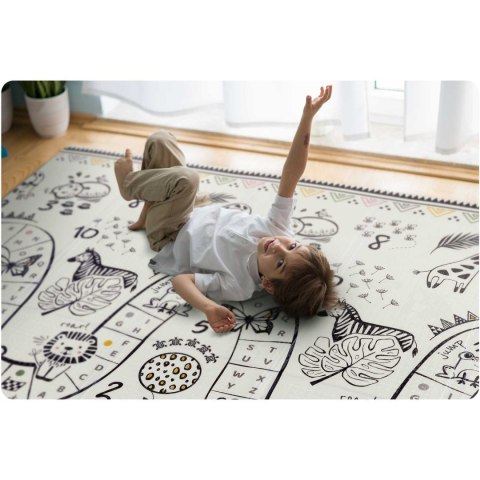 Mata piankowa edukacyjna składana 200 x 180 x 1 cm Nukido NK-340 Mata piankowa edukacyjna składana 200 x 180 x 1 cm Nukido NK-340