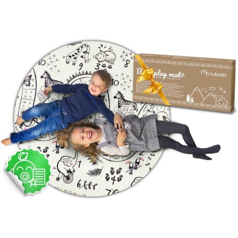 Mata piankowa edukacyjna składana 200 x 180 x 1 cm Nukido NK-340 Mata piankowa edukacyjna składana 200 x 180 x 1 cm Nukido NK-340