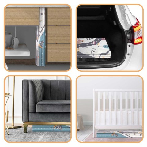 Mata piankowa edukacyjna składana 200 x 180 x 1 cm Nukido NK-340 Mata piankowa edukacyjna składana 200 x 180 x 1 cm Nukido NK-340