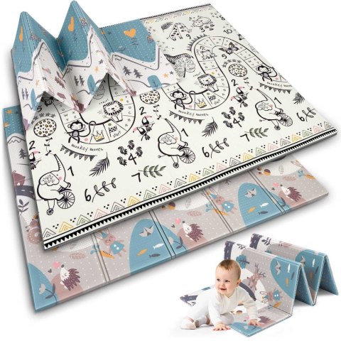 Mata piankowa edukacyjna składana 200 x 180 x 1 cm Nukido NK-340 Mata piankowa edukacyjna składana 200 x 180 x 1 cm Nukido NK-340