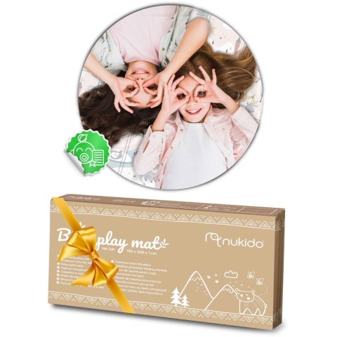 Mata piankowa edukacyjna składana 200 x 180 x 1 cm Nukido NK-340 Mata piankowa edukacyjna składana 200 x 180 x 1 cm Nukido NK-340