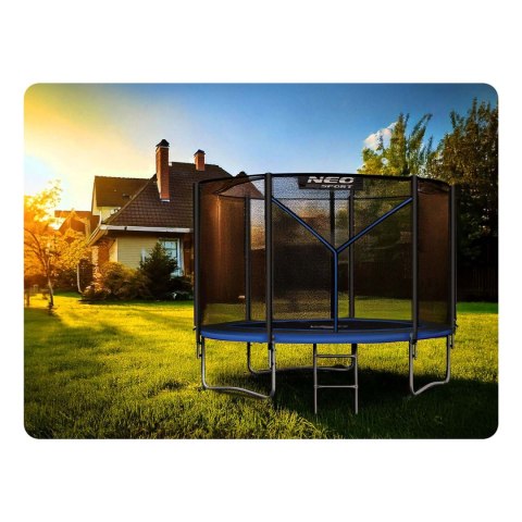 Trampolina ogrodowa 8ft/252cm z siatką zewnętrzną i drabinką Neo-Sport Trampolina ogrodowa 8ft/252cm z siatką zewnętrzną i drabinką Neo-Sport