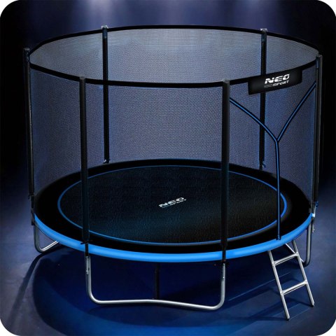 Trampolina ogrodowa 8ft/252cm z siatką zewnętrzną i drabinką Neo-Sport Trampolina ogrodowa 8ft/252cm z siatką zewnętrzną i drabinką Neo-Sport