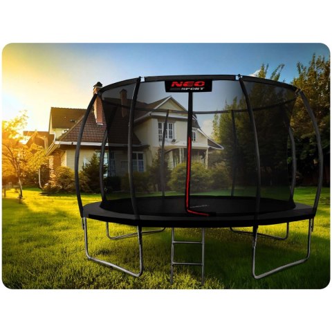 Trampolina ogrodowa profilowana 14ft/435cm z siatką wewnętrzną Neo-Sport Trampolina ogrodowa profilowana 14ft/435cm z siatką wewnętrzną Neo-Sport
