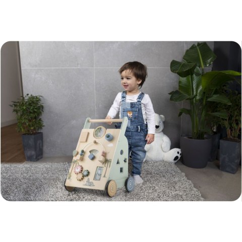 Drewniany chodzik pchacz NK-857 Nukido Drewniany chodzik pchacz NK-857 Nukido