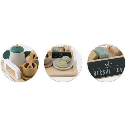 Drewniany zestaw do herbaty NK-864 Nukido Drewniany zestaw do herbaty NK-864 Nukido